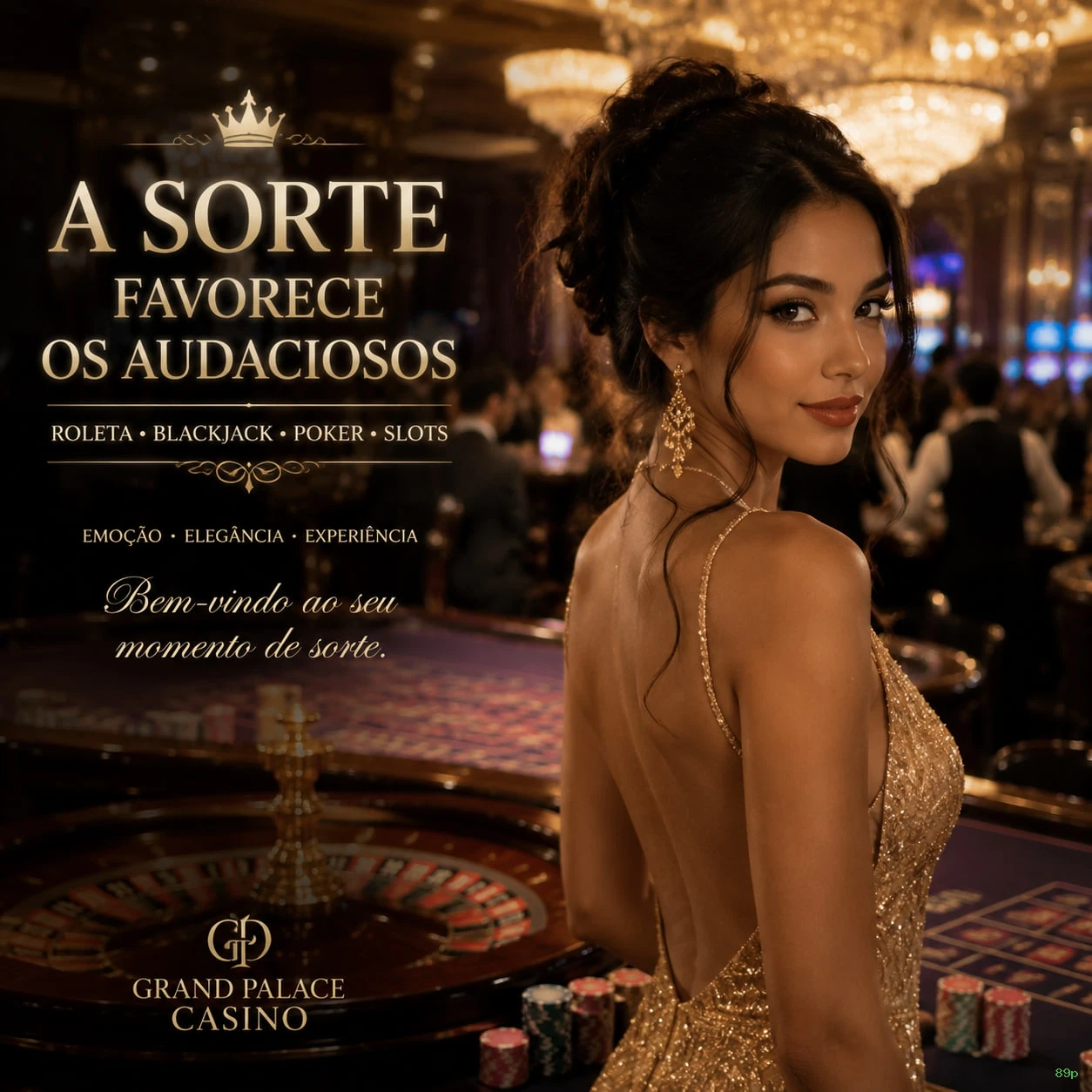 Aplicativo móvel 89p para iOS e Android