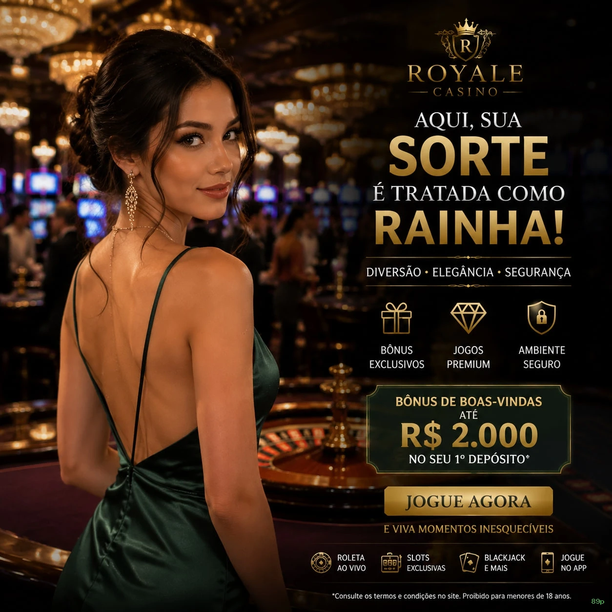 Slots com prêmios 89p